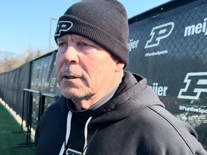 VIDEO: Purdue special teams coordinator James Shibest media availability