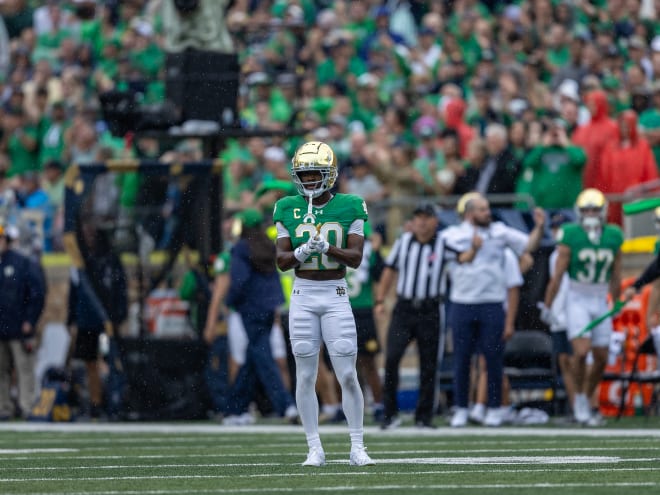 Notre Dame football injury report: CB Benjamin Morrison lost for season