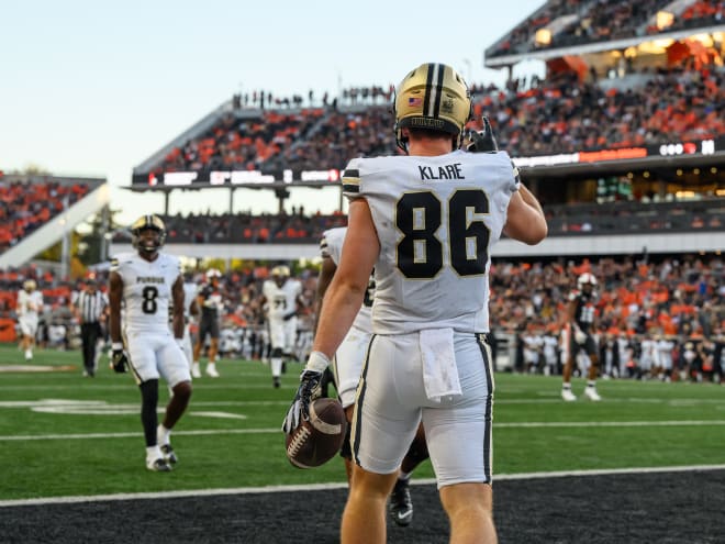 Purdue tight end Max Klare to enter NCAA Transfer Portal