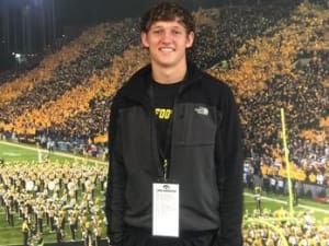Hockenson at home in Iowa City