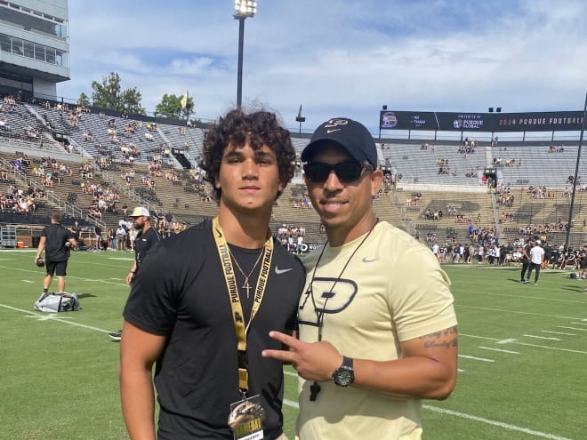 2026 four-star safety Marcello Vitti talks Purdue visit, return trip