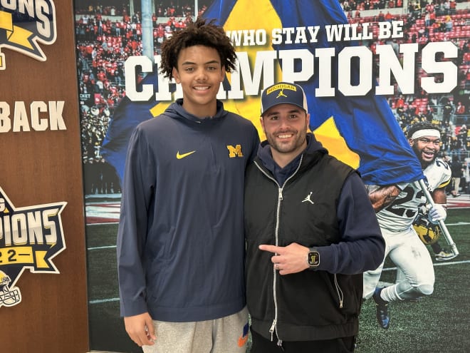 Elite 2027 QB reacts to Michigan visit