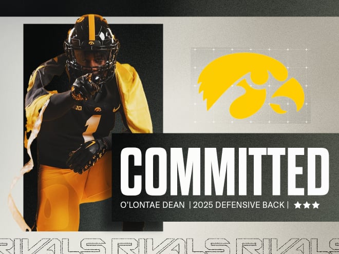 COMMIT: Three-Star DB O'Lontae Dean Chooses Iowa