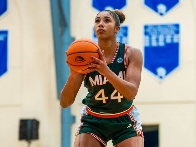 Women's Basketball: Miami beats Oregon State, 61-56, win both in Hawaii