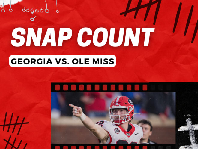 Snap Count: UGA at Ole Miss