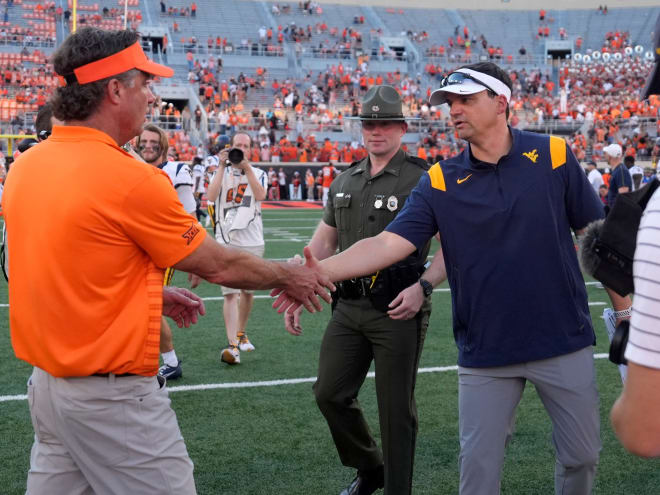 Neal Brown recaps WVU's big win over Oklahoma State