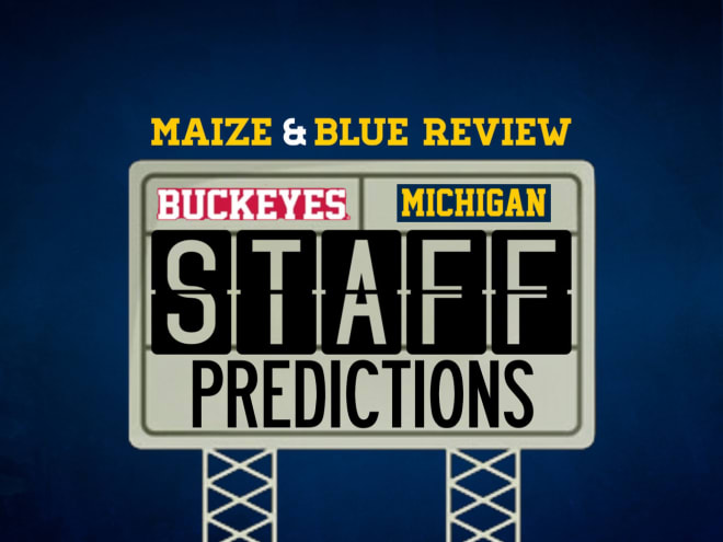 Staff Predictions: Michigan vs. Ohio State