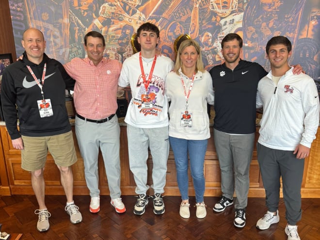 Rivals250 WR Connor Salmin Talks Pledge to Clemson: 'I knew it was home'