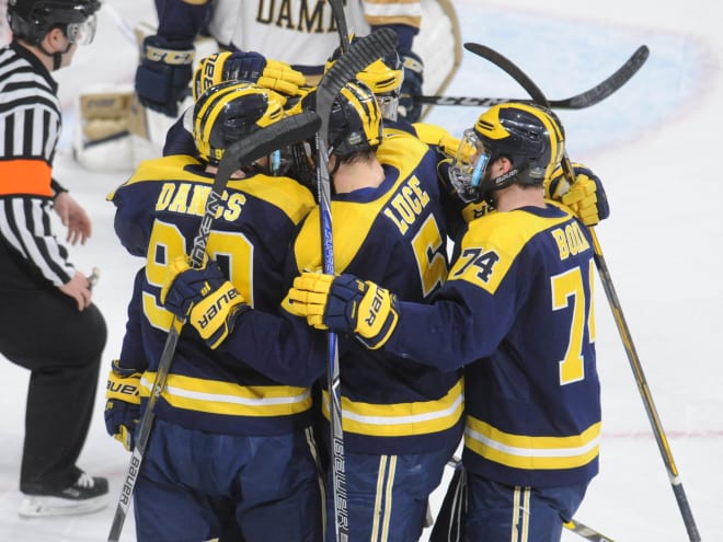 Weekend Recap: Michigan Hockey sweeps Penn State in high-scoring weekend