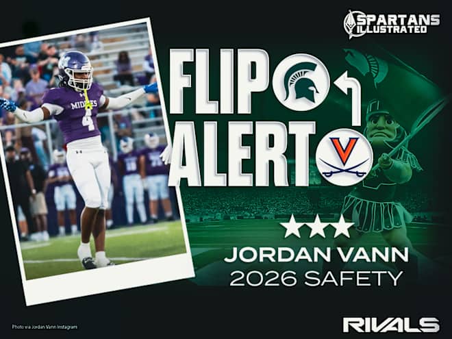 Michigan State flips 2026 safety commit Jordan Vann from Virginia