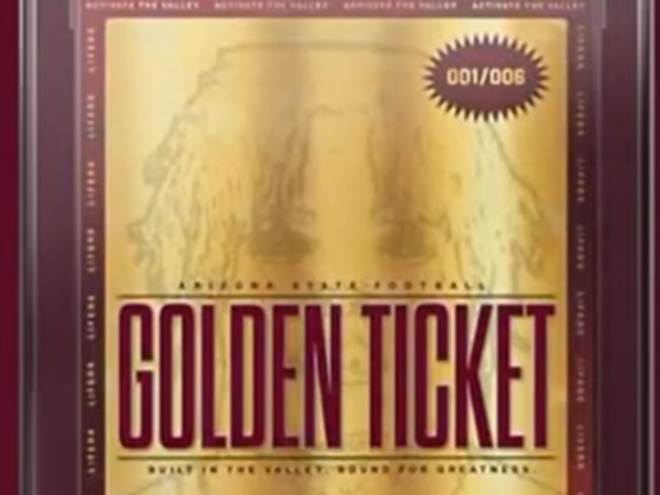 Local 2027 prospects are elated to receive the Sun Devils' Golden Ticket