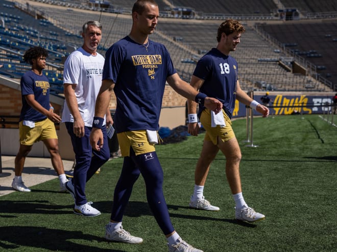 Chat Transcript: Who's next at QB for Notre Dame and how soon will we know?