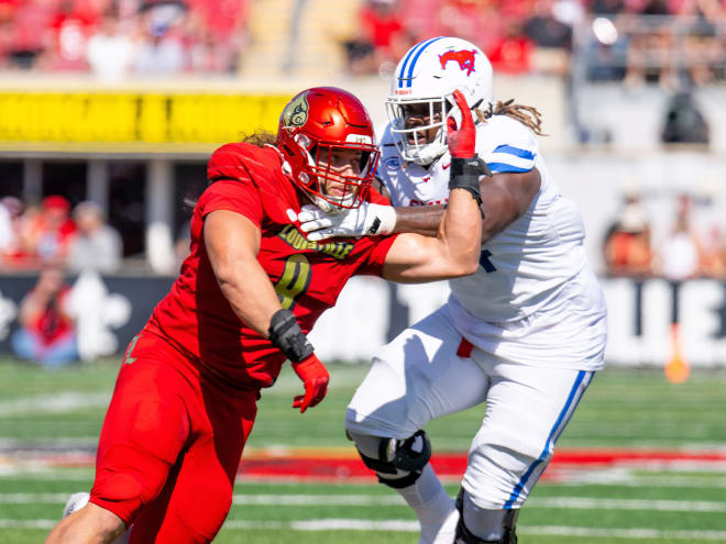 LOUISVILLE FOOTBALL VS SMU GAME PHOTOS