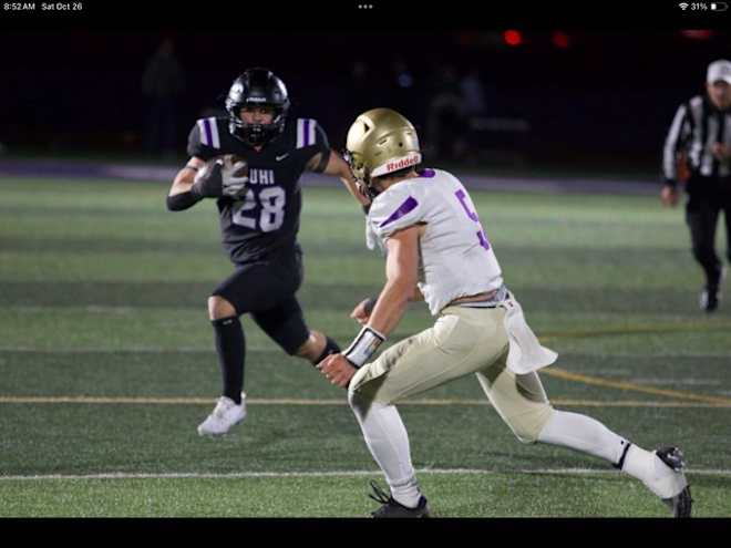 Q&A with Lutheran running back Evan Holdridge