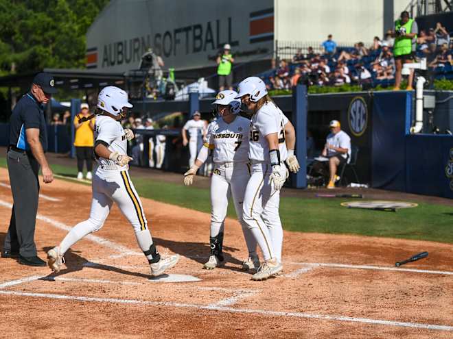 Tiger softball swept at Kentucky