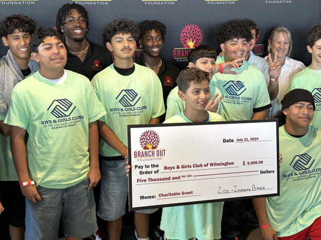 WATCH: USC's Zachariah and Zion Branch host Branch Out Foundation event