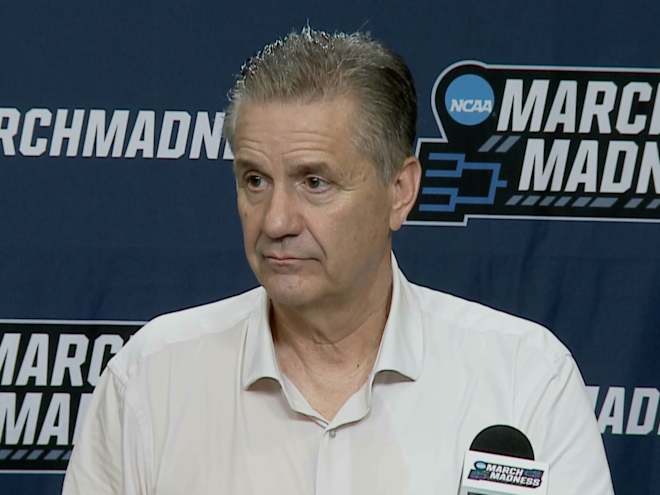 VIDEO: Calipari, players postgame - Arkansas 79, Kansas 72