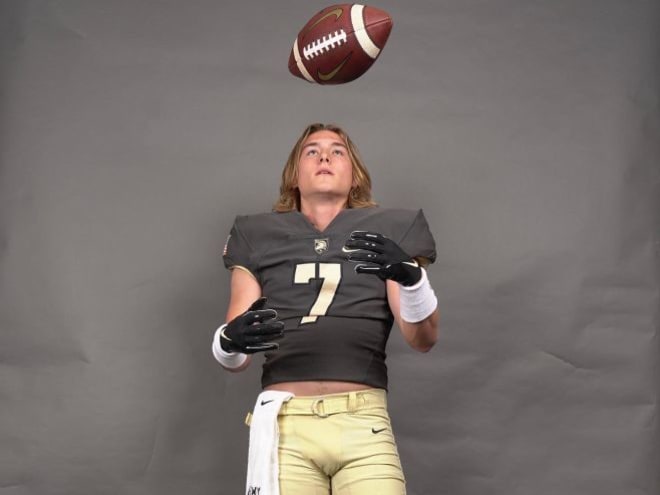 DB Jake Lindsey enjoys his experiences on Army West Point visit