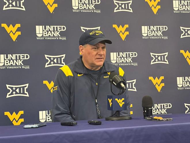 Rapid recap: West Virginia head coach Rich Rodriguez