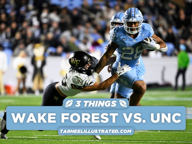 3 Things From UNC's Win Over Wake Forest