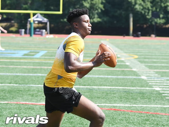Three-star quarterback KJ Jackson seeing his recruiting process rise