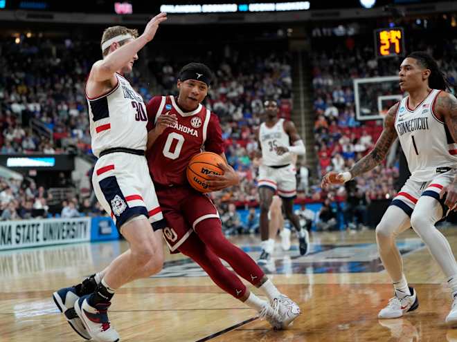 Sooners' season ends with loss to UConn in Round of 64