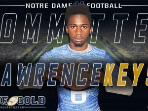 Louisiana WR Lawrence Keys Picks Notre Dame 