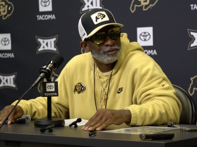 WATCH: Coach Deion Sanders and CU players talk after Tuesday's practice