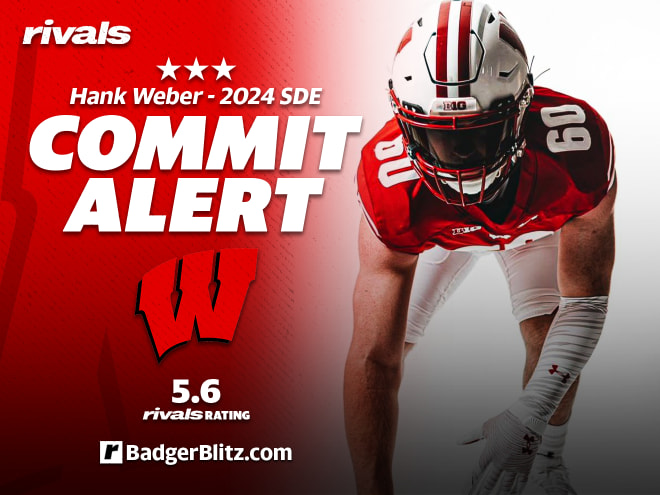 Three-star DE Hank Weber: 'Wisconsin is where I'm meant to be'