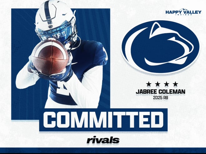 Penn State Football lands No. 125 overall recruit in RB Jabree Coleman