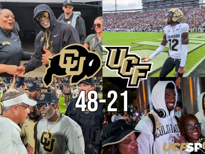 Sights & Sounds from UCF-Colorado 🏈