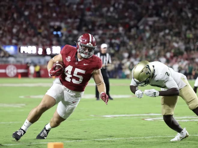 Robbie Ouzts' dirty work has earned the respect of former Alabama fullbacks