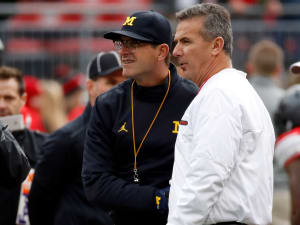 Harbaugh, Meyer enjoying similar results despite different styles