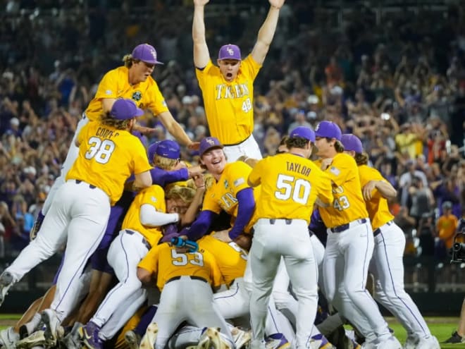 Baseball America ranks LSU No. 1 in their "Way too Early" College Top 25