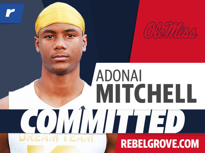 Four-star wideout Adonai Mitchell  discusses Ole Miss pledge