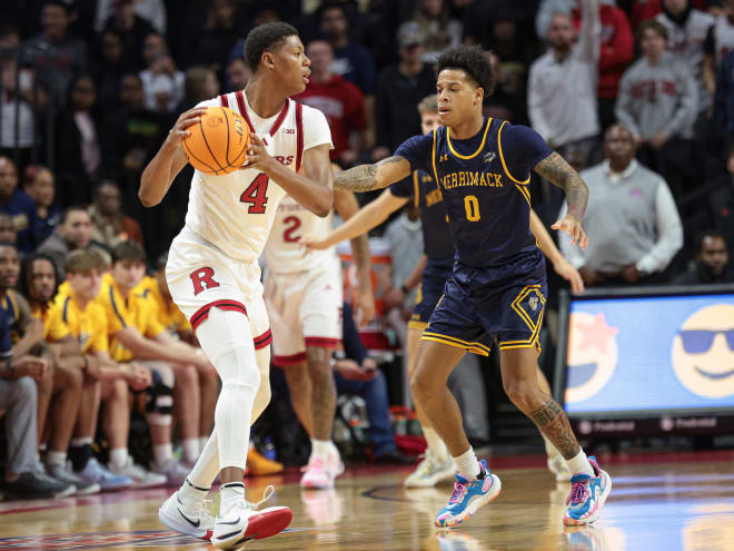 No. 24 Rutgers Basketball fends off Merrimack 74-63