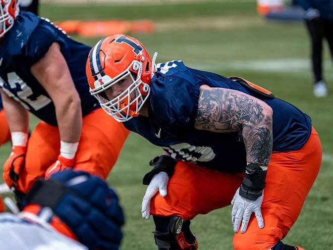 Rutgers Football lands Illinois Transfer OL Zach Aamland