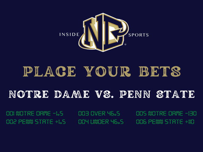 Place Your Bets voting: Notre Dame vs. Penn State