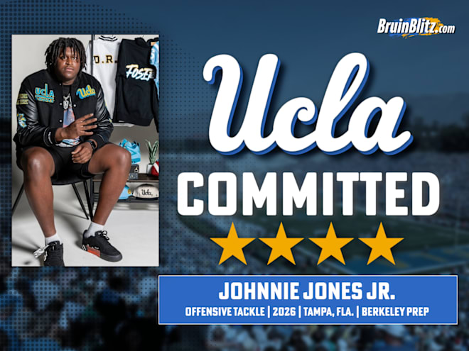 UCLA continues to hit Florida with pledge from 2026 OL Johnnie Jones Jr.
