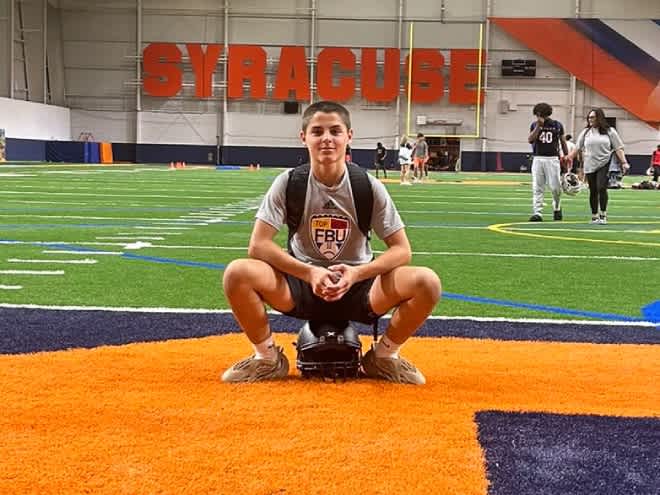 2028 WR Chris Miller to camp at Syracuse: 'It's a great program'