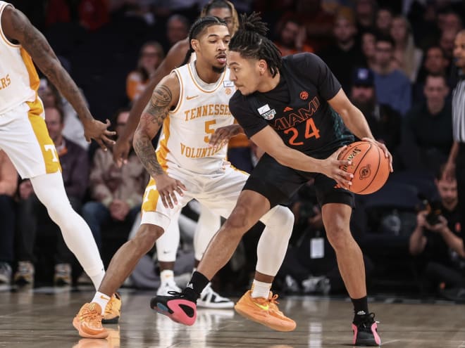 Miami Basketball: Canes lose seventh straight as No. 1 Vols hold on