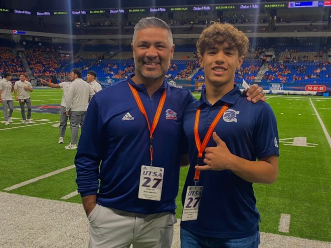 2027 Boerne Champion HS QB Julian Navarrete picks up first offer from UTSA