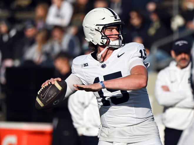 HV TV: Every throw from Penn State QB Drew Allar versus Purdue