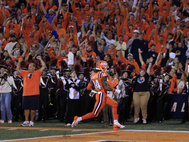 Illini DB Xavier Scott named Big Ten Defensive Player of the Week