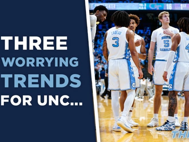 THI Podcast: 3 Worrying Trends For UNC Hoops...