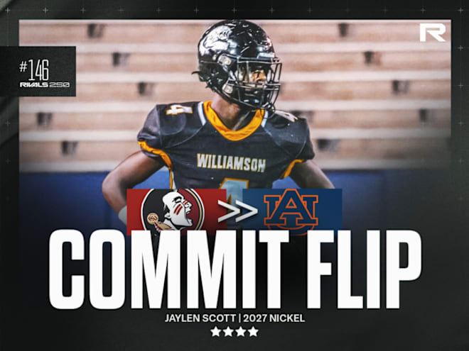 Four-star DB Jaylen Scott flips from Florida State to Auburn