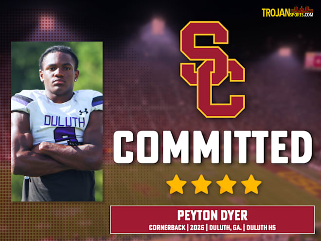USC adds to loaded 2026 CB class with commitment from four-star Peyton Dyer