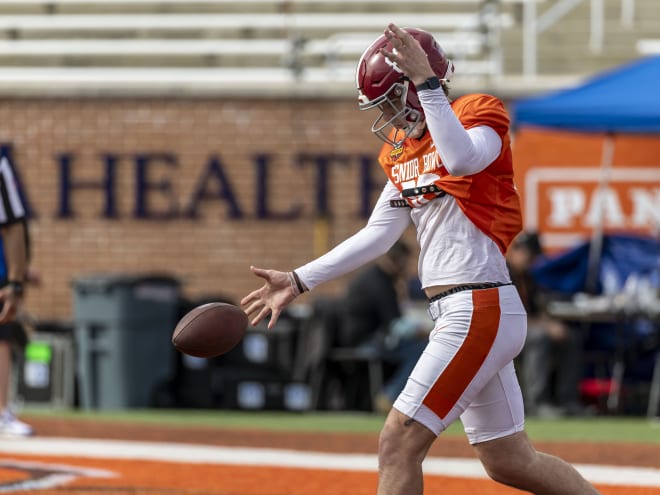 Alabama punter James Burnip looking to show off his leg at the Senior Bowl