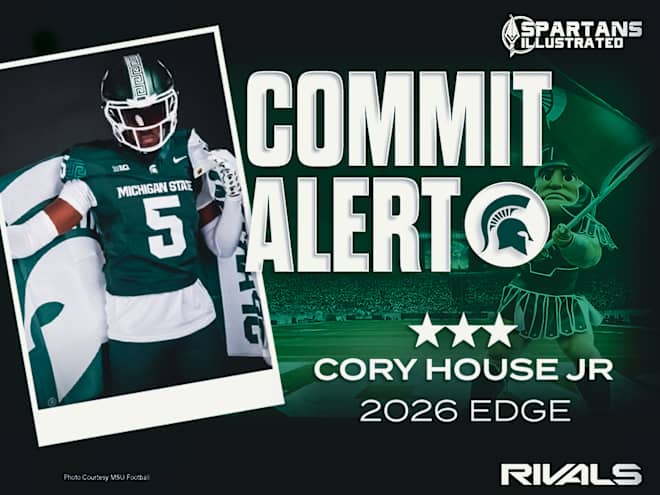 Tennessee high-three-star EDGE Cory House Jr. commits to Michigan State