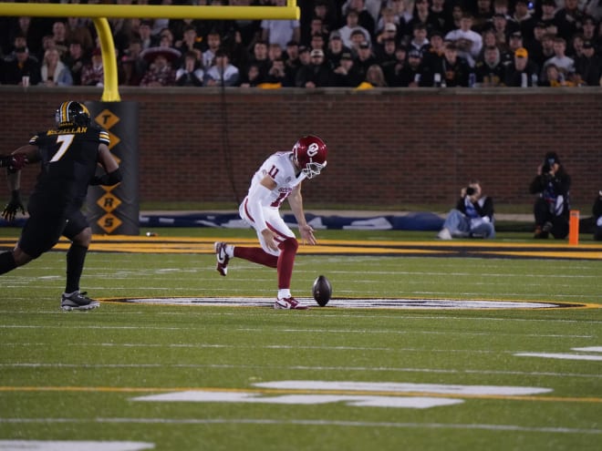 Sooners fall to No. 24 Missouri after late fumble by Jackson Arnold